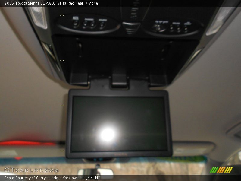 Salsa Red Pearl / Stone 2005 Toyota Sienna LE AWD