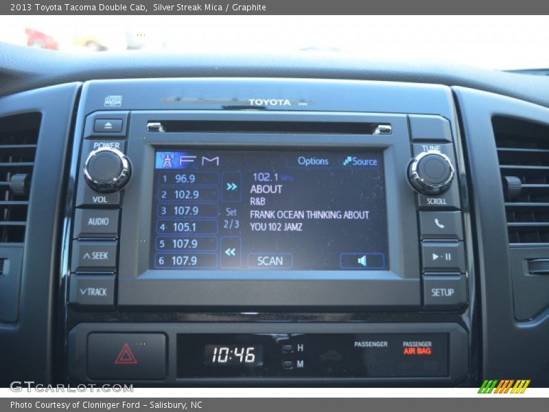 Silver Streak Mica / Graphite 2013 Toyota Tacoma Double Cab