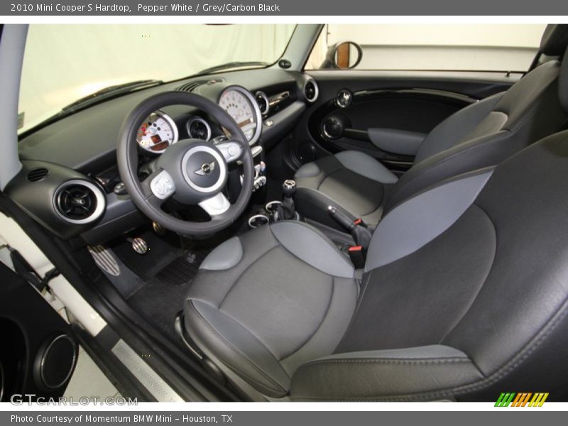 Front Seat of 2010 Cooper S Hardtop
