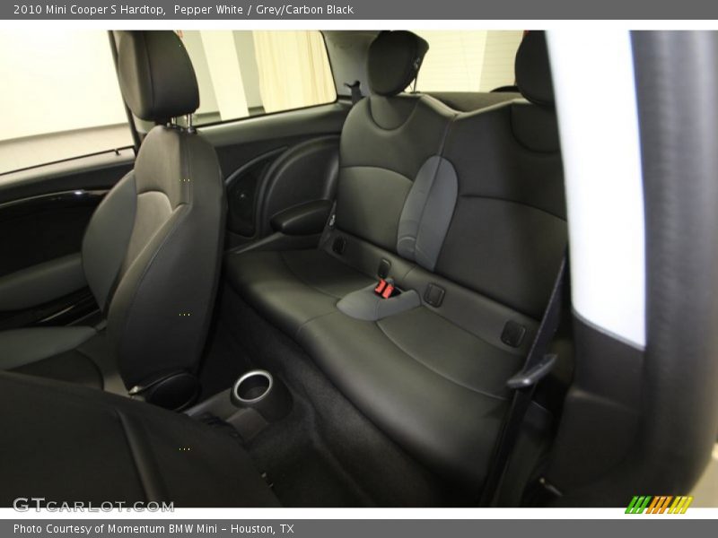 Pepper White / Grey/Carbon Black 2010 Mini Cooper S Hardtop
