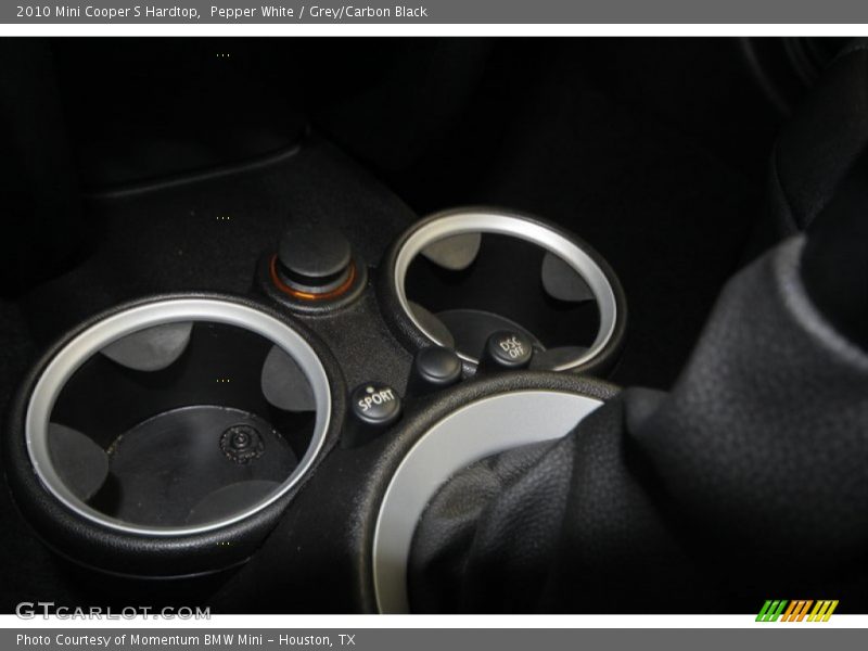 Pepper White / Grey/Carbon Black 2010 Mini Cooper S Hardtop