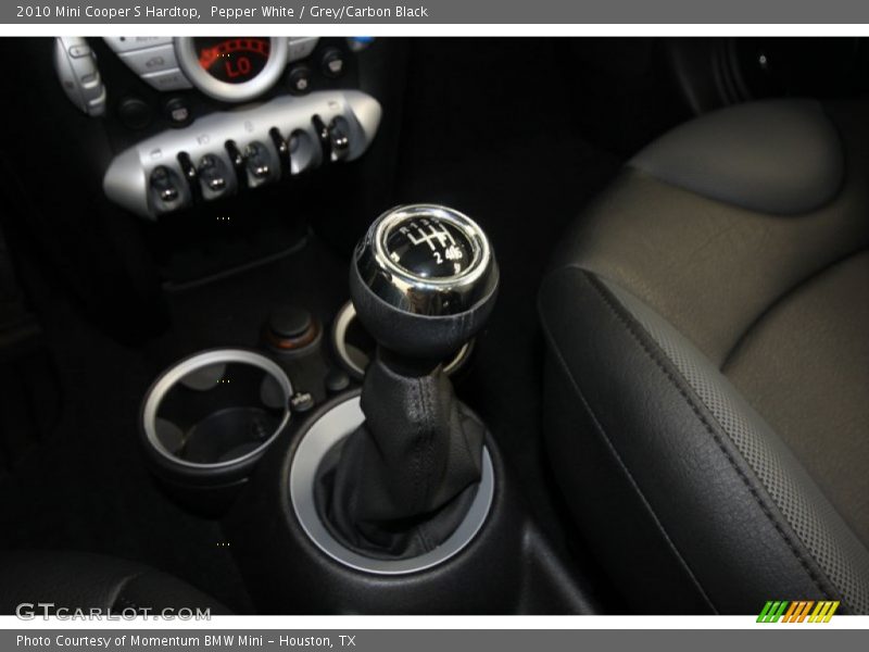  2010 Cooper S Hardtop 6 Speed Manual Shifter