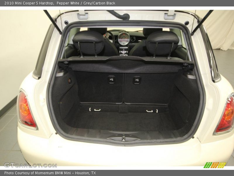  2010 Cooper S Hardtop Trunk