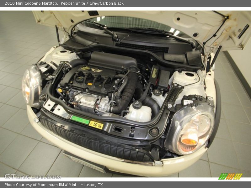  2010 Cooper S Hardtop Engine - 1.6 Liter Turbocharged DOHC 16-Valve VVT 4 Cylinder