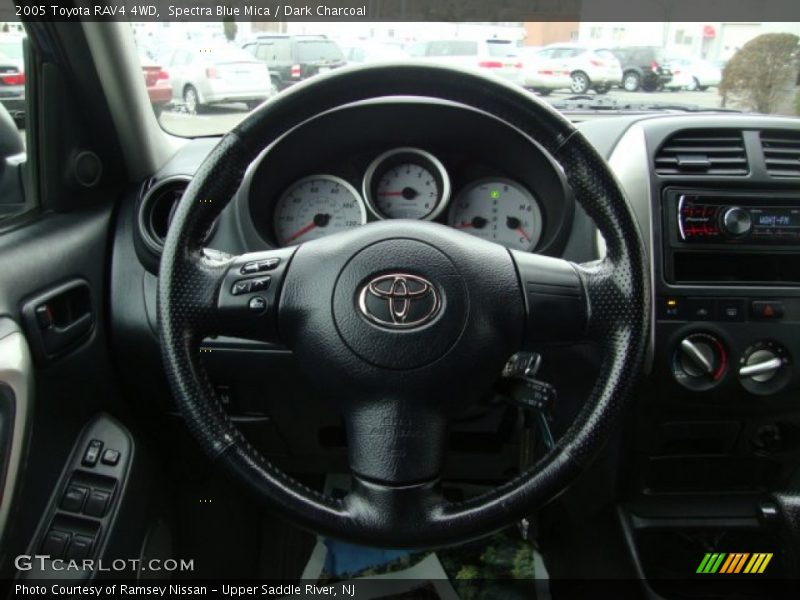 Spectra Blue Mica / Dark Charcoal 2005 Toyota RAV4 4WD