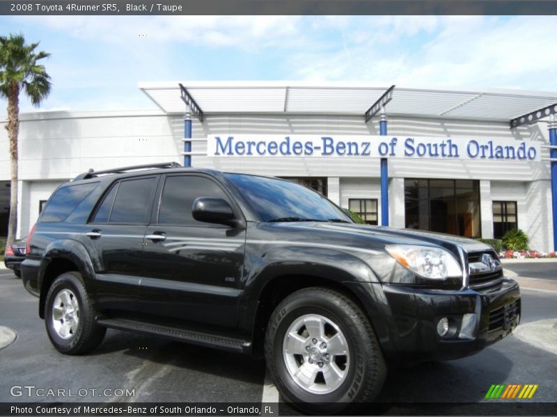 Black / Taupe 2008 Toyota 4Runner SR5