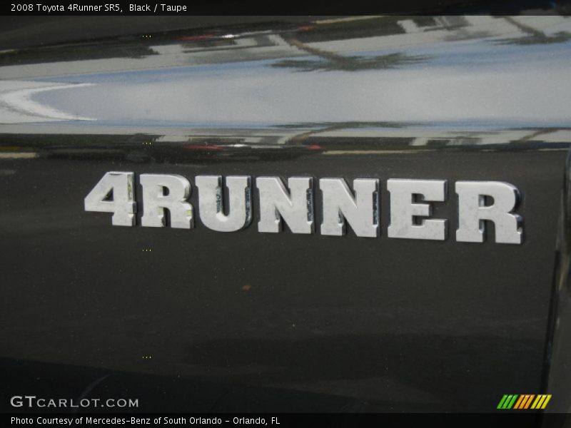 Black / Taupe 2008 Toyota 4Runner SR5
