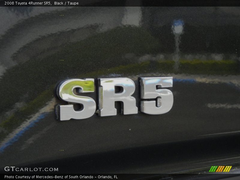 Black / Taupe 2008 Toyota 4Runner SR5