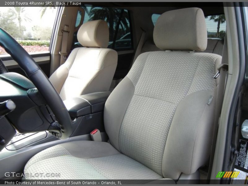 Black / Taupe 2008 Toyota 4Runner SR5