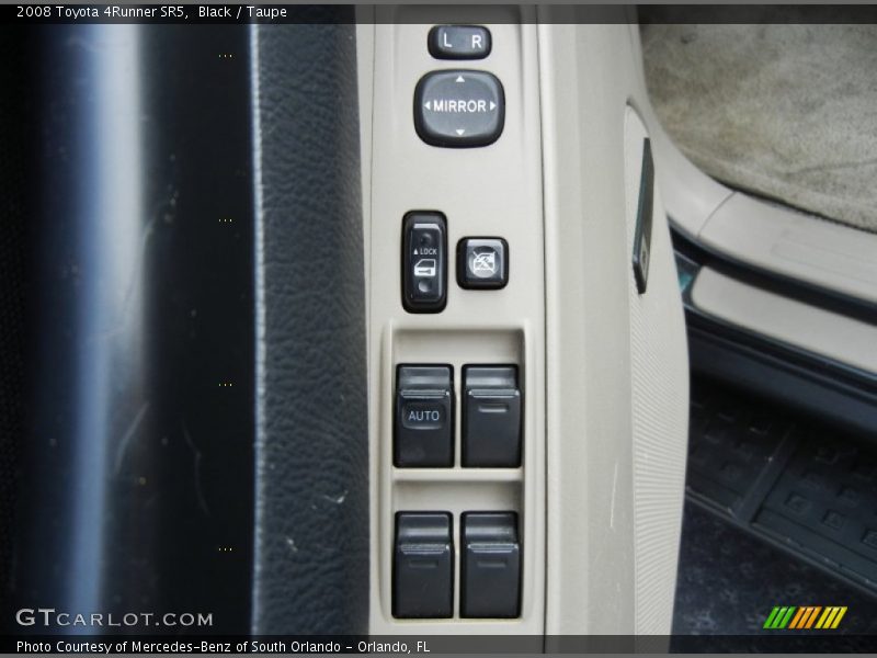 Black / Taupe 2008 Toyota 4Runner SR5