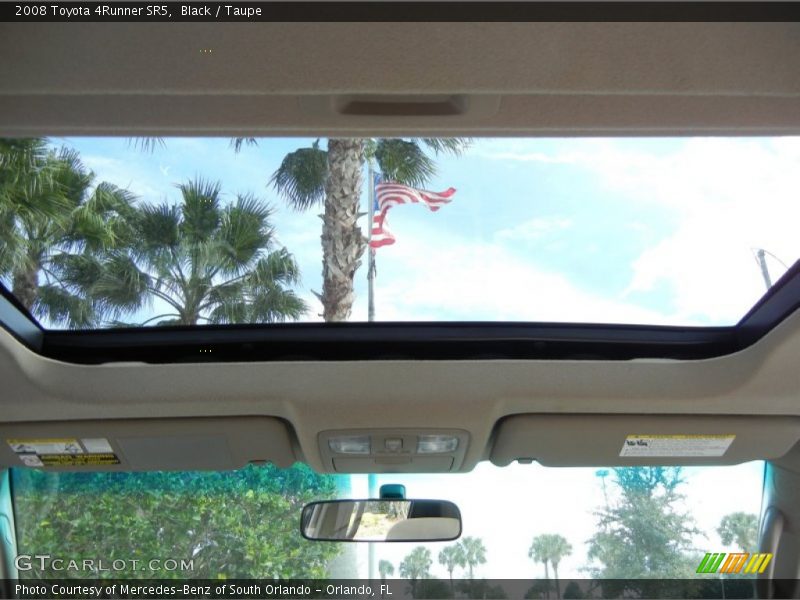 Black / Taupe 2008 Toyota 4Runner SR5