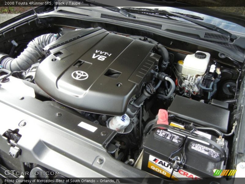 Black / Taupe 2008 Toyota 4Runner SR5