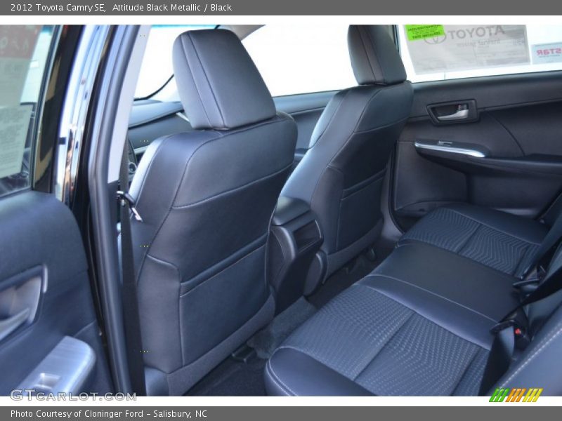 Attitude Black Metallic / Black 2012 Toyota Camry SE