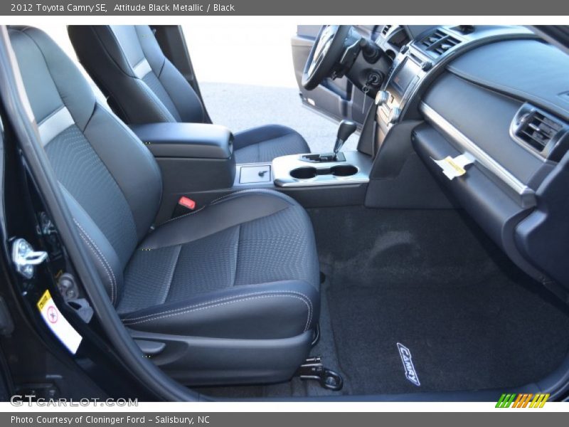 Attitude Black Metallic / Black 2012 Toyota Camry SE