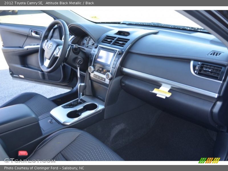 Attitude Black Metallic / Black 2012 Toyota Camry SE