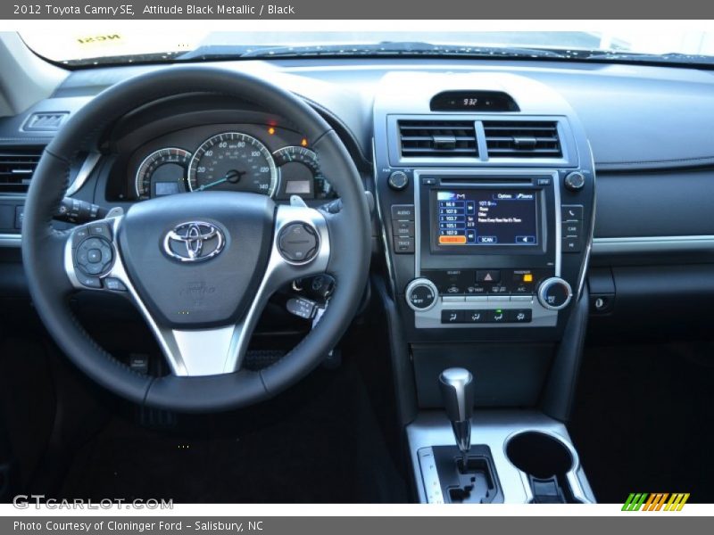 Attitude Black Metallic / Black 2012 Toyota Camry SE