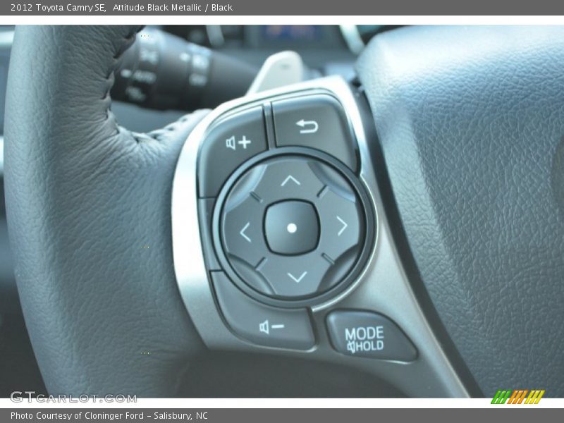 Attitude Black Metallic / Black 2012 Toyota Camry SE