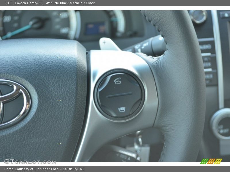 Attitude Black Metallic / Black 2012 Toyota Camry SE