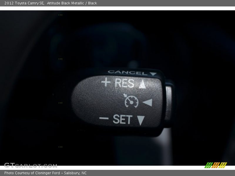 Attitude Black Metallic / Black 2012 Toyota Camry SE