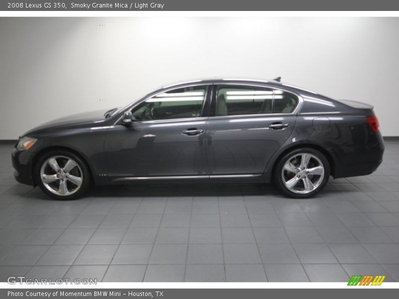 Smoky Granite Mica / Light Gray 2008 Lexus GS 350