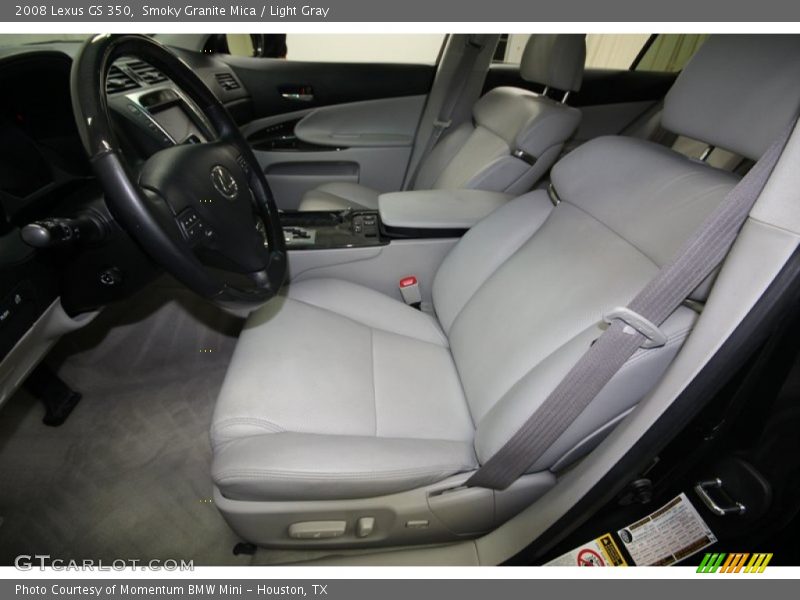 Smoky Granite Mica / Light Gray 2008 Lexus GS 350
