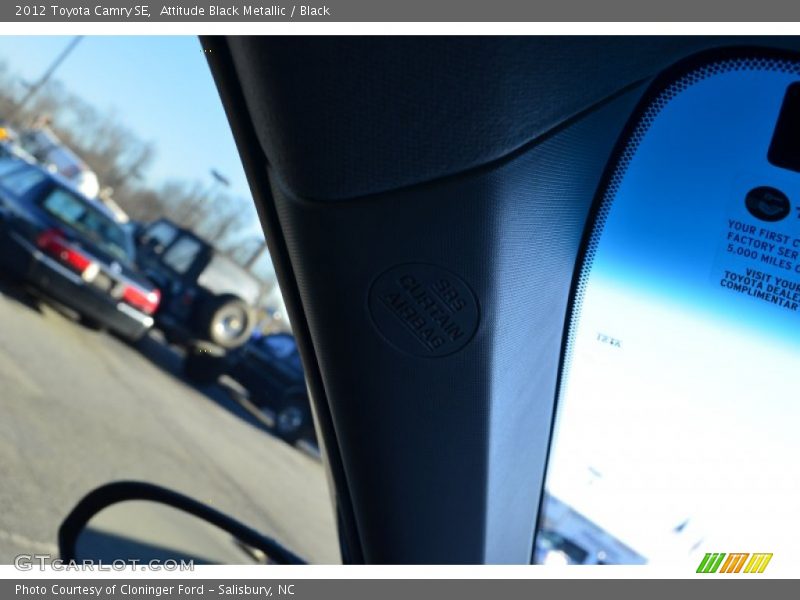 Attitude Black Metallic / Black 2012 Toyota Camry SE