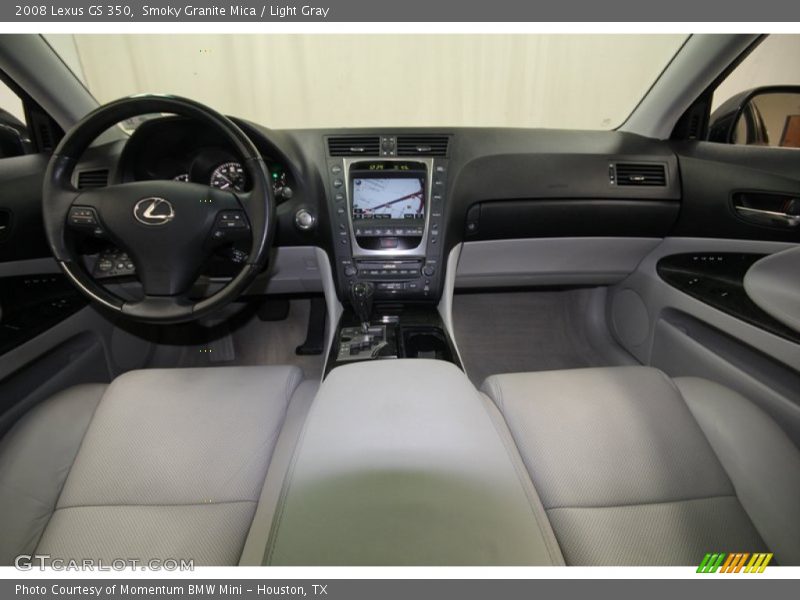 Smoky Granite Mica / Light Gray 2008 Lexus GS 350