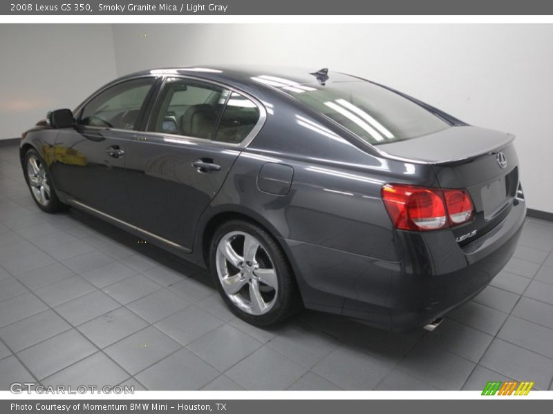 Smoky Granite Mica / Light Gray 2008 Lexus GS 350
