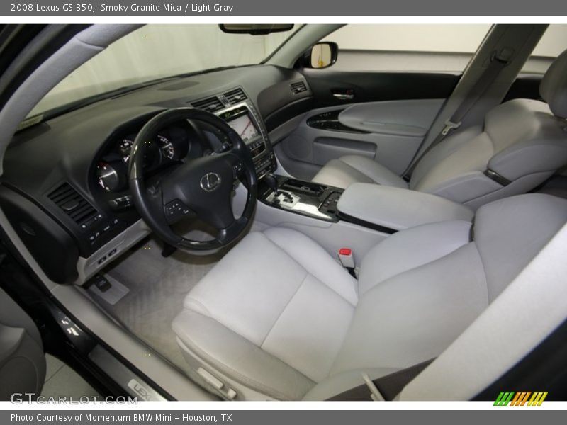Smoky Granite Mica / Light Gray 2008 Lexus GS 350