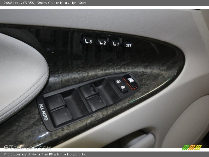Smoky Granite Mica / Light Gray 2008 Lexus GS 350
