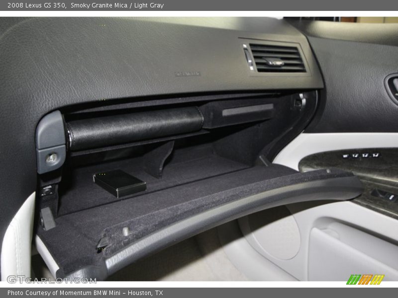 Smoky Granite Mica / Light Gray 2008 Lexus GS 350