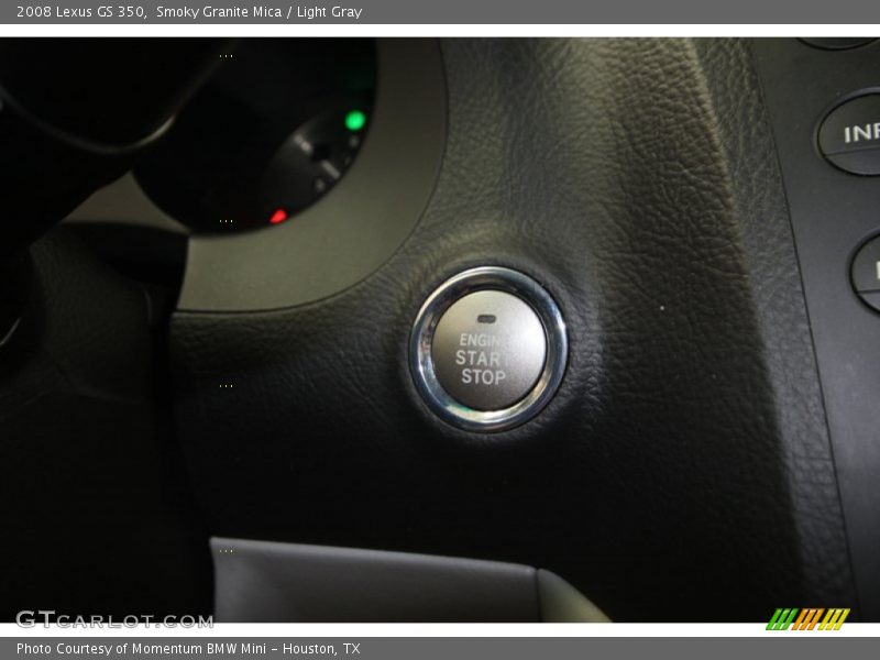 Smoky Granite Mica / Light Gray 2008 Lexus GS 350