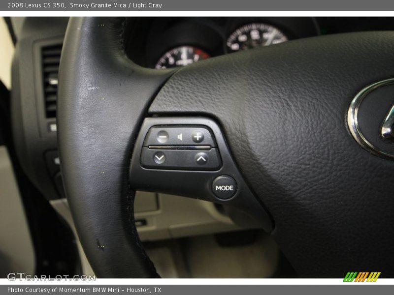 Smoky Granite Mica / Light Gray 2008 Lexus GS 350