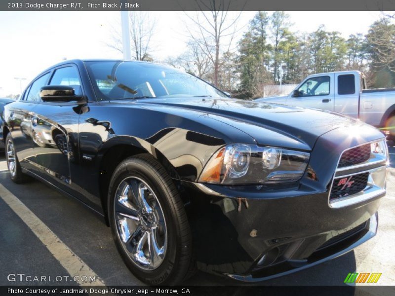 Pitch Black / Black 2013 Dodge Charger R/T