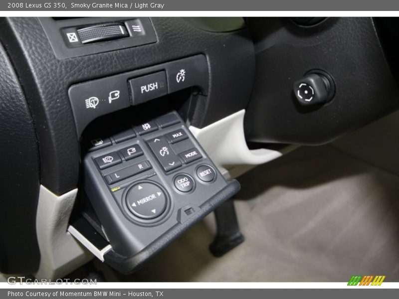 Smoky Granite Mica / Light Gray 2008 Lexus GS 350