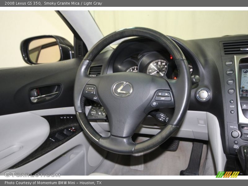 Smoky Granite Mica / Light Gray 2008 Lexus GS 350