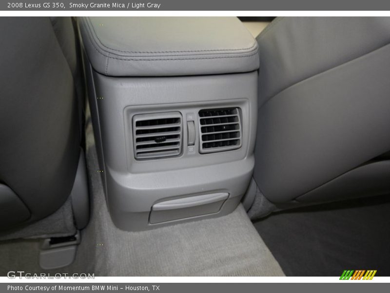 Smoky Granite Mica / Light Gray 2008 Lexus GS 350