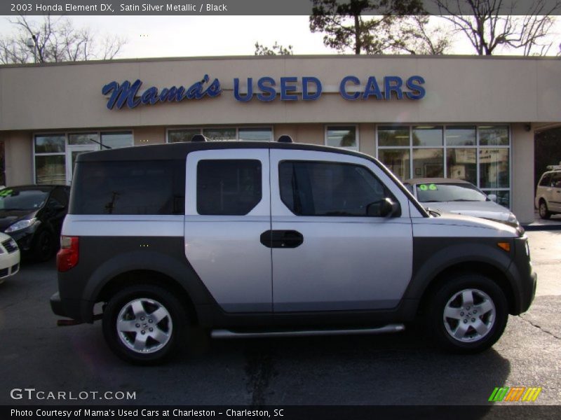 Satin Silver Metallic / Black 2003 Honda Element DX