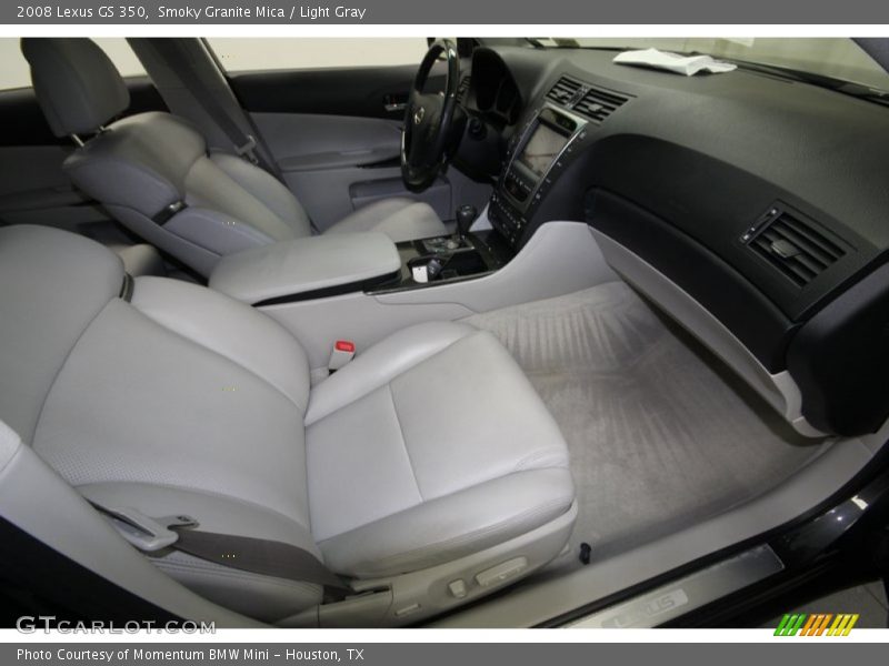Smoky Granite Mica / Light Gray 2008 Lexus GS 350