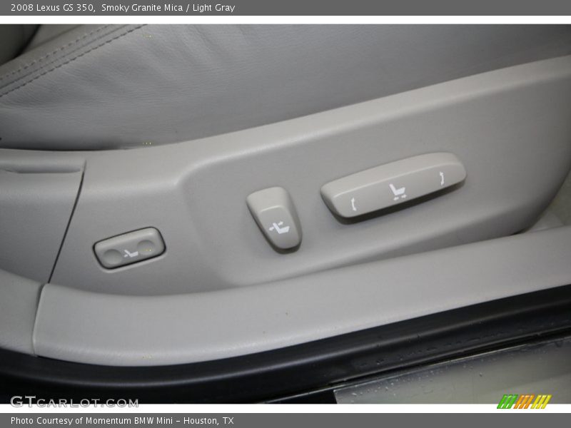 Smoky Granite Mica / Light Gray 2008 Lexus GS 350