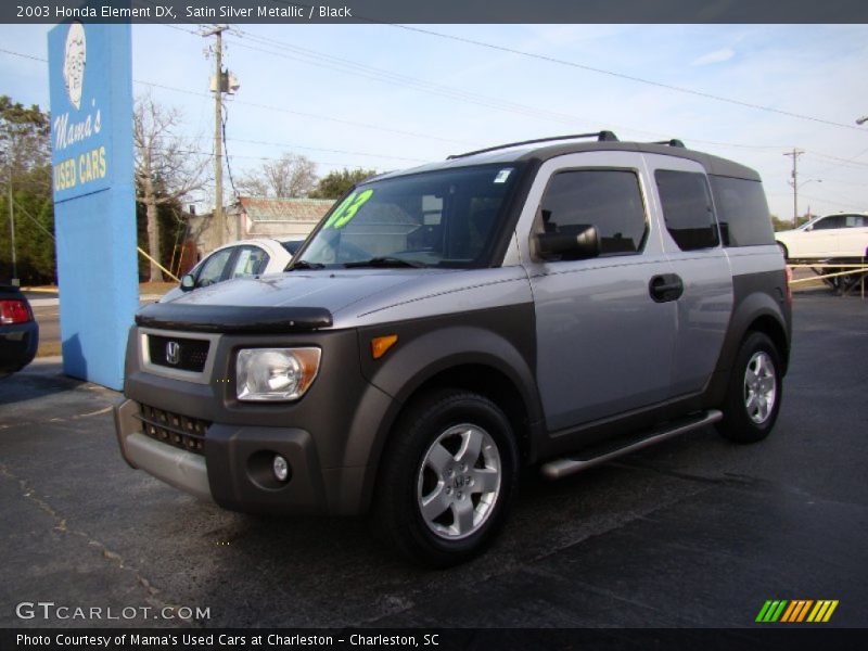 Satin Silver Metallic / Black 2003 Honda Element DX