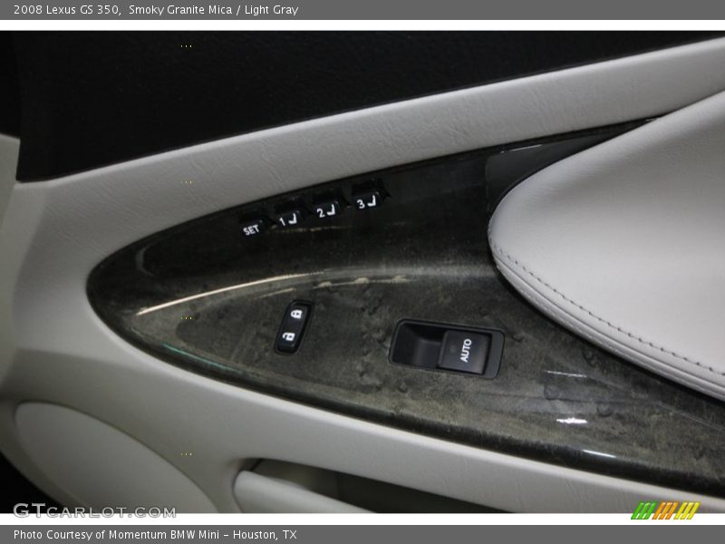 Smoky Granite Mica / Light Gray 2008 Lexus GS 350