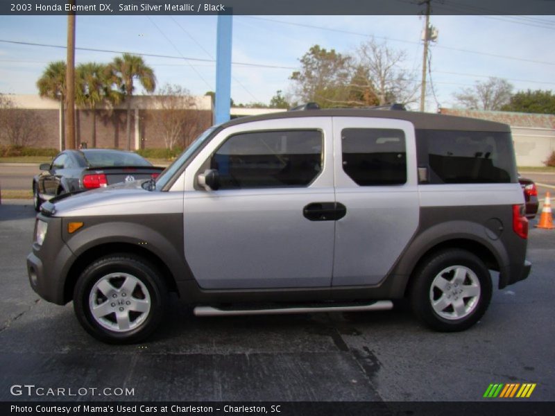 Satin Silver Metallic / Black 2003 Honda Element DX
