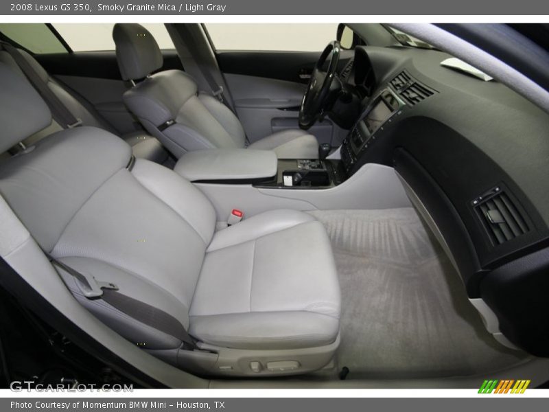 Smoky Granite Mica / Light Gray 2008 Lexus GS 350