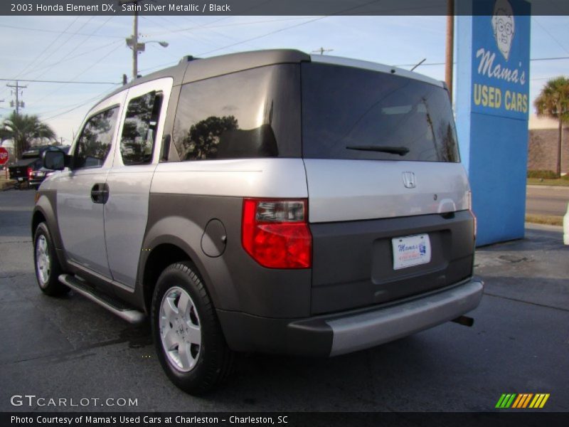 Satin Silver Metallic / Black 2003 Honda Element DX
