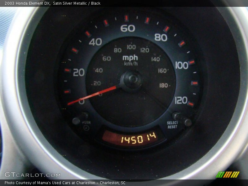 Satin Silver Metallic / Black 2003 Honda Element DX