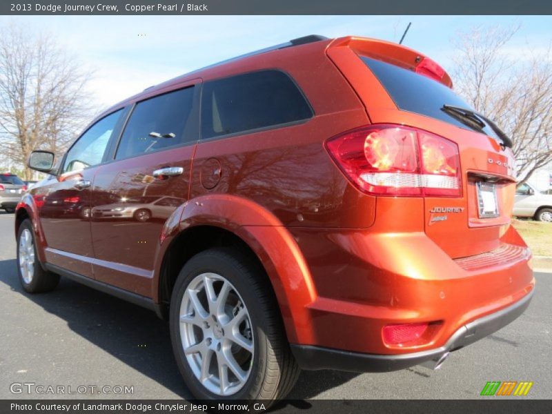 Copper Pearl / Black 2013 Dodge Journey Crew