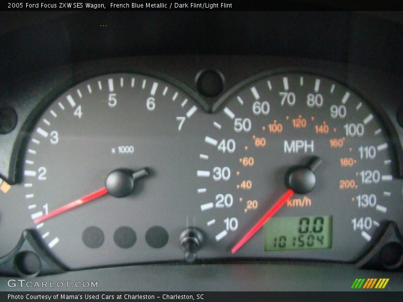 French Blue Metallic / Dark Flint/Light Flint 2005 Ford Focus ZXW SES Wagon