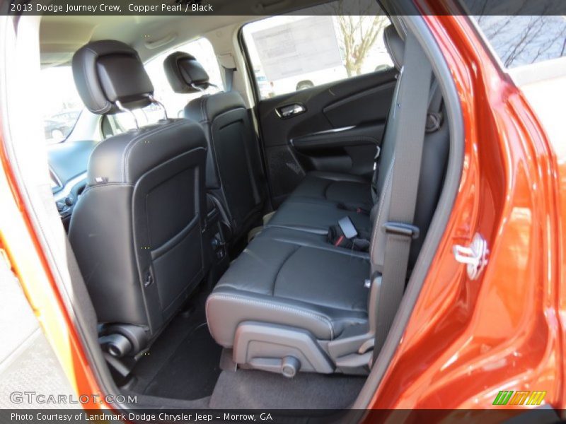 Copper Pearl / Black 2013 Dodge Journey Crew