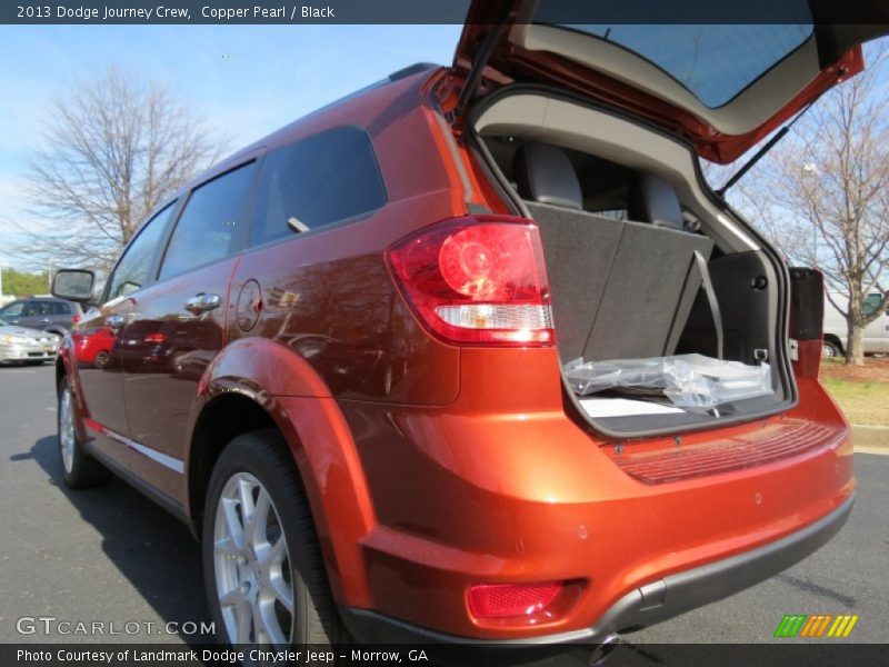 Copper Pearl / Black 2013 Dodge Journey Crew